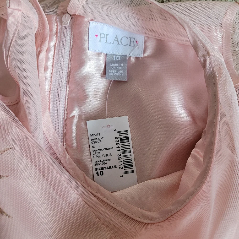 NWT Children's Place Pink Dress Size 10
